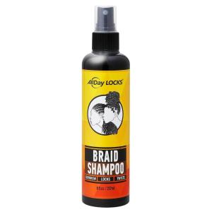 AllDay Locks Scalp Oil – Scalp Moisturizer for Braid & Hair Care, for Men and Women, Moisturizing and Strengthening Treatment, Oil for Dryness and Tension Relief – 4 oz Bottle(Braid Shampoo)