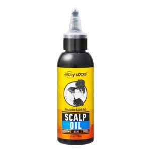 AllDay Locks Scalp Oil – Scalp Moisturizer for Braid & Hair Care, for Men and Women, Moisturizing and Strengthening Treatment, Oil for Dryness and Tension Relief – 4 oz Bottle(Braid Scalp Oil)